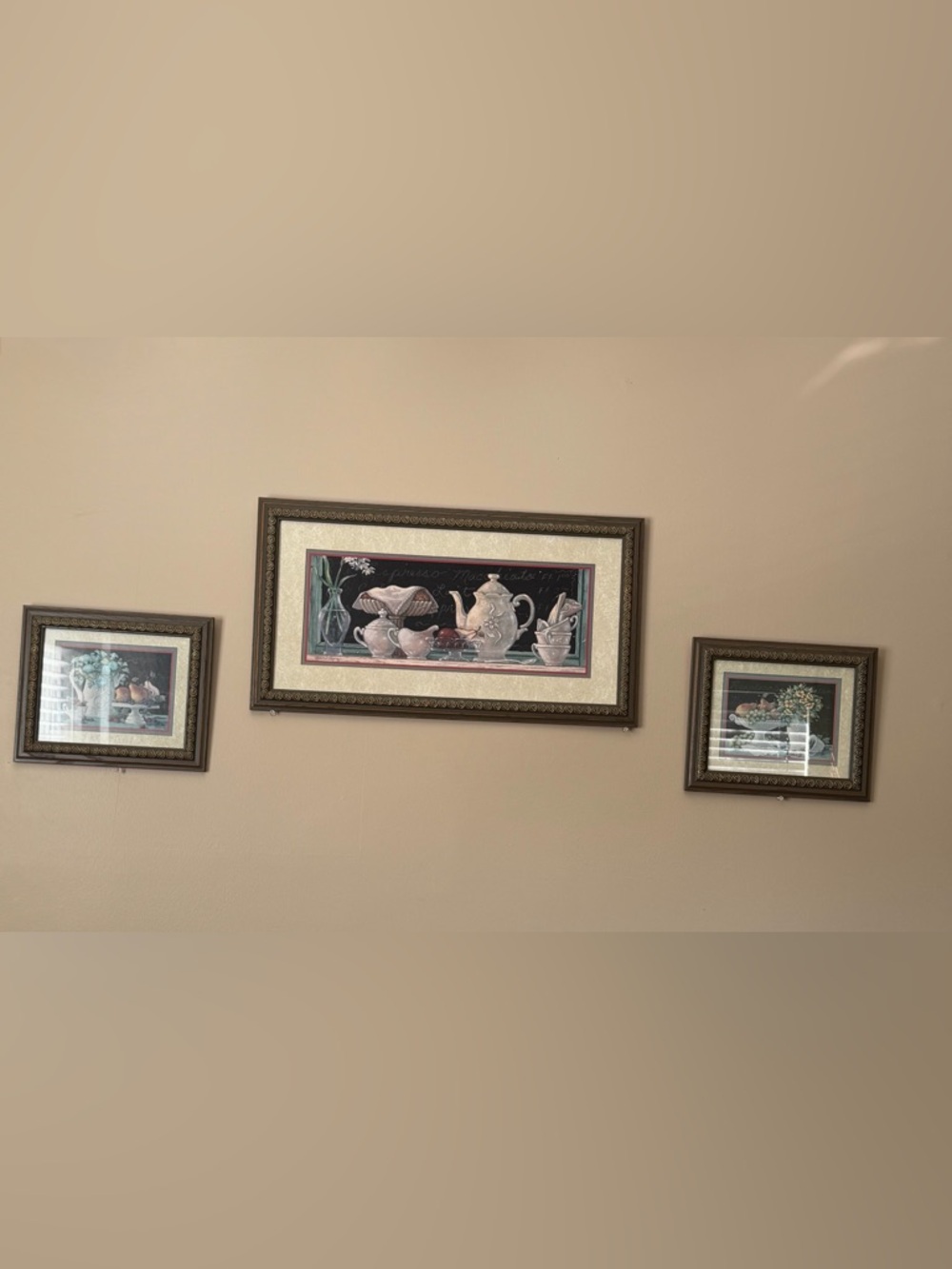 Vintage Kitchen Wall Art Set